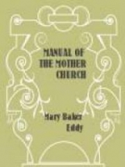 Manual of the Mother Church
