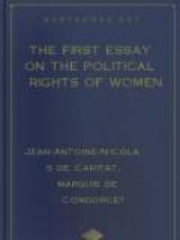 The First Essay On The Political Rights Of Women