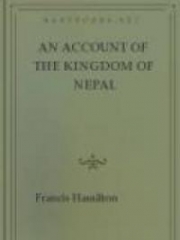 An Account of The Kingdom of Nepal