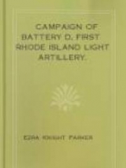 Campaign of Battery D, First Rhode Island light artillery