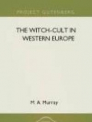 The Witch-cult in Western Europe