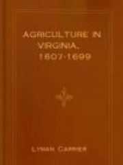 Agriculture in Virginia, 1607-1699
