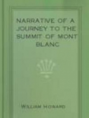 Narrative of a Journey to the Summit of Mont Blanc
