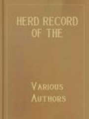 Herd Record of the Association of Breeders of Thorough-Bred Neat Stock