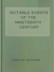 Notable Events Of The Nineteenth Century