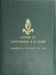 Letters of Lt.-Col. George Brenton Laurie