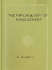 The Psychology of Management
