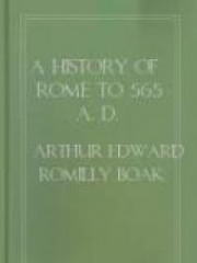 A History of Rome to 565 A. D