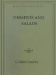 Desserts and Salads