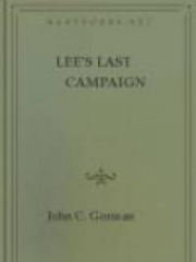 Lee's Last Campaign