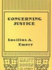 Concerning Justice
